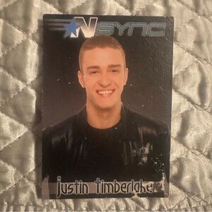 NSYNC Justin Timberlake Best Buy collectors card